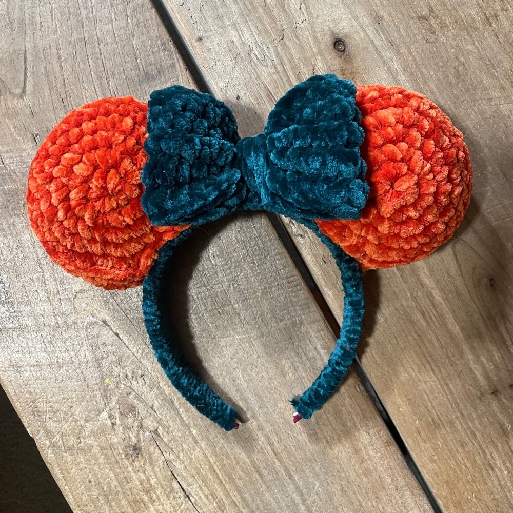 Crocheted Mouse Ears